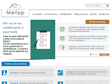 Tablet Screenshot of previbank.mefop.it